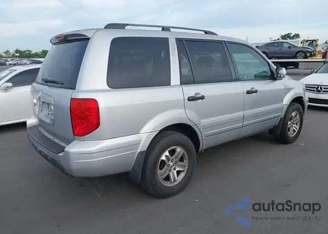 2003 Honda Pilot Ex-L из США, поврежденный, VIN 2HKYF18563H617451